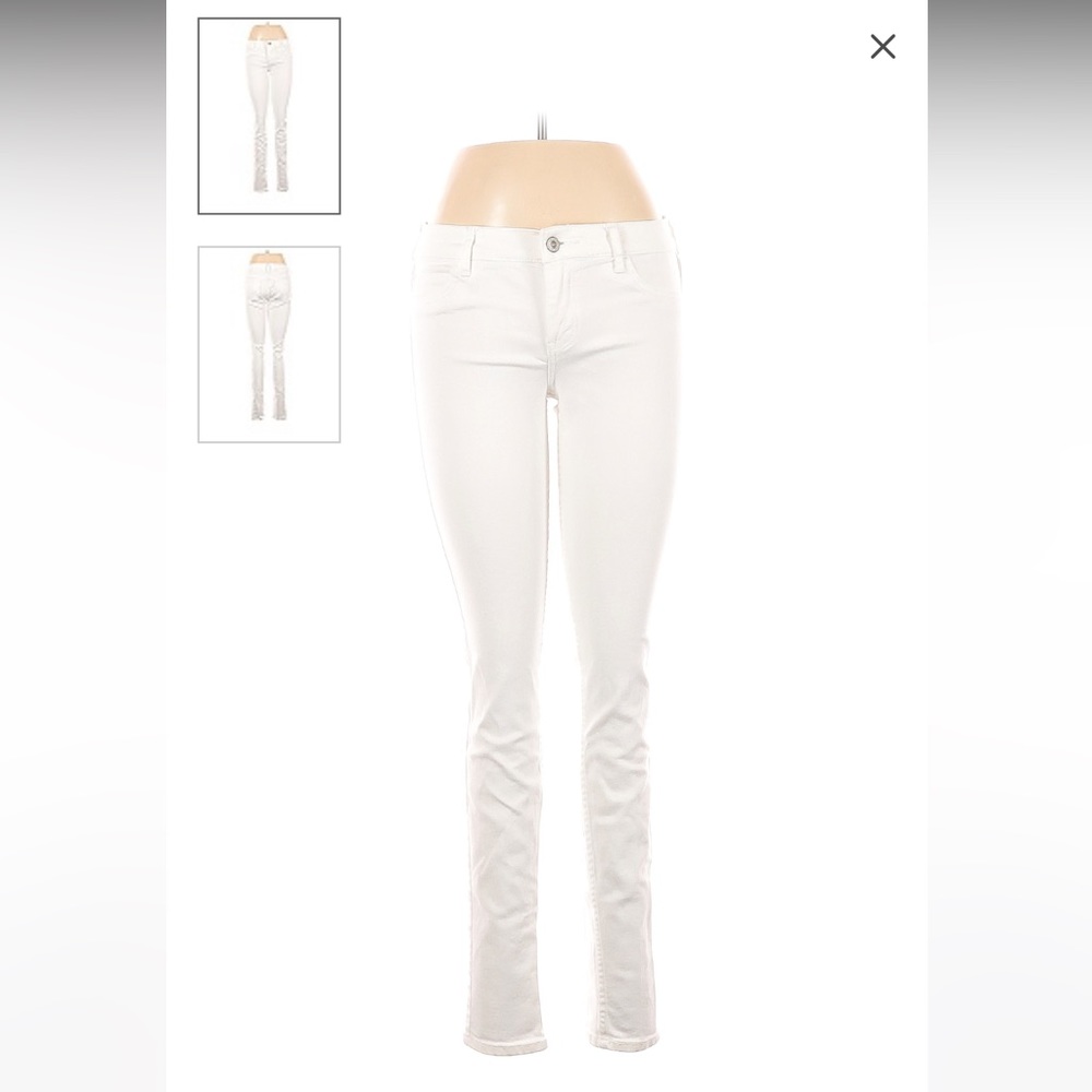 Women’s Hollister White Denim